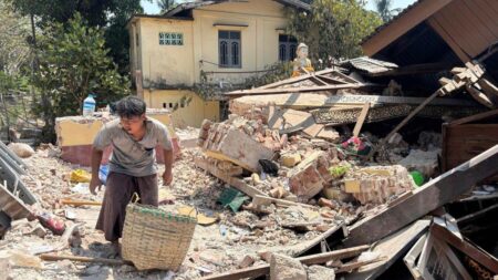 5.1 magnitude aftershock hits near Mandalay in Myanmar