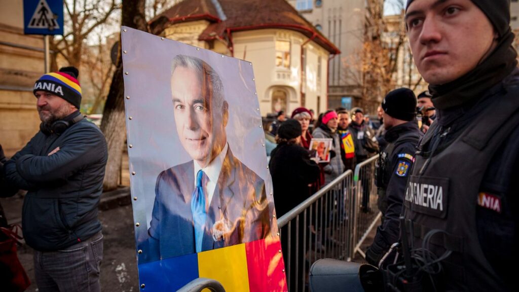 Did Europe ban Romanian ultranationalist Georgescu's election bid?