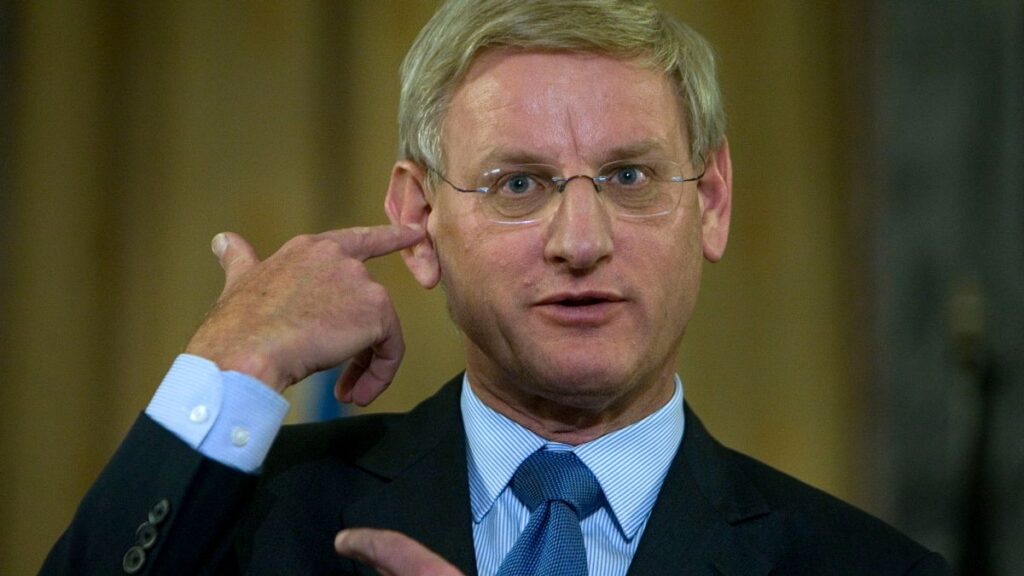 Ex-Swedish PM slams 'amateurish' peace talks of 'non-rules based' US
