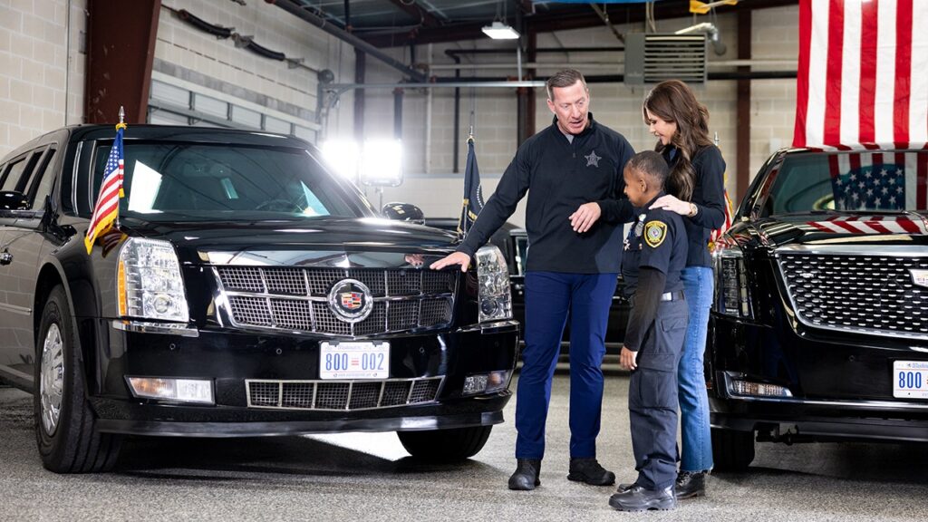 Honorary Secret Service agent DJ Daniel tours training facility, meets top officials