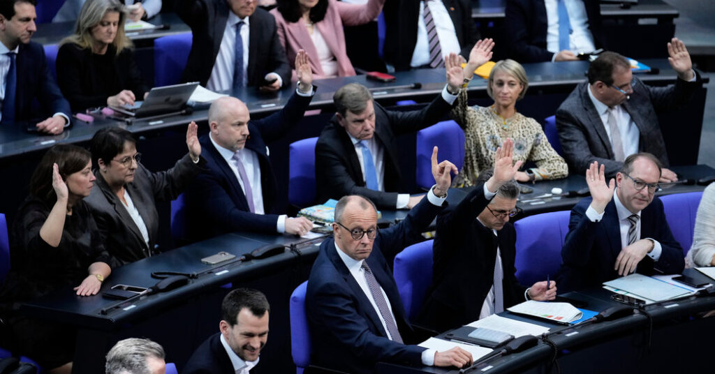 Germany, Orphaned by U.S., Shakes Off the Shock and Stirs to Action