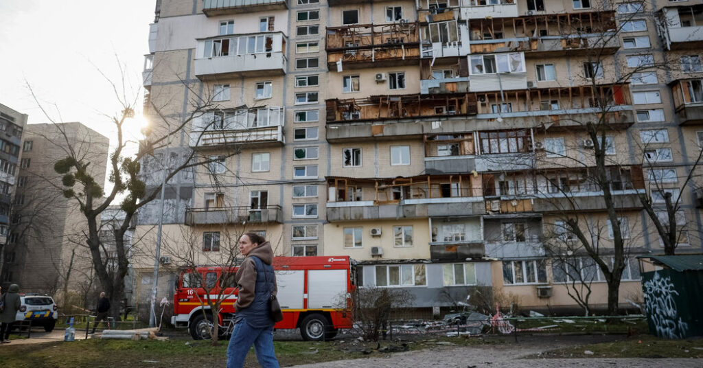 Russian Drone Attack Kills 3 in Kyiv Ahead of Cease-Fire Talks