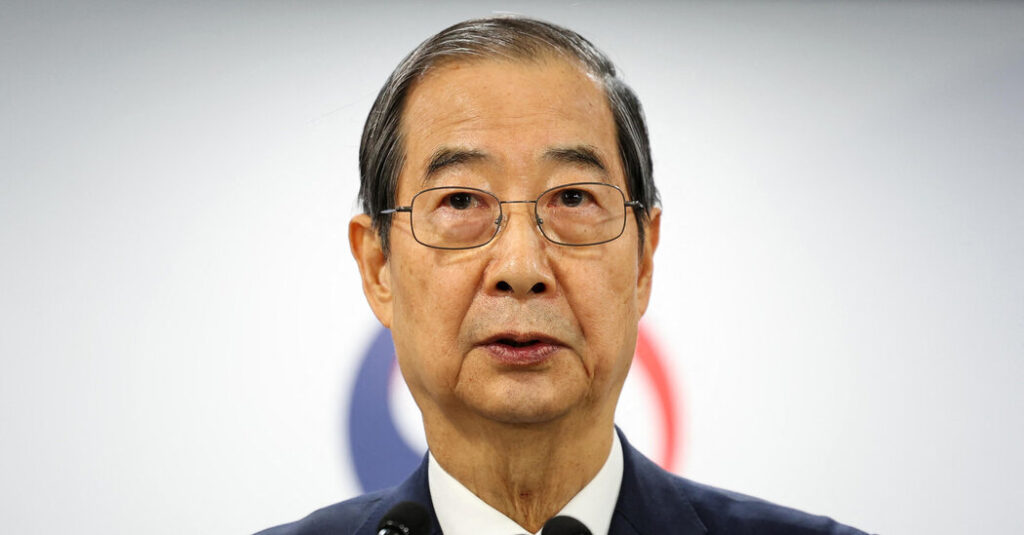 South Korean Court Reinstates Impeached Prime Minister