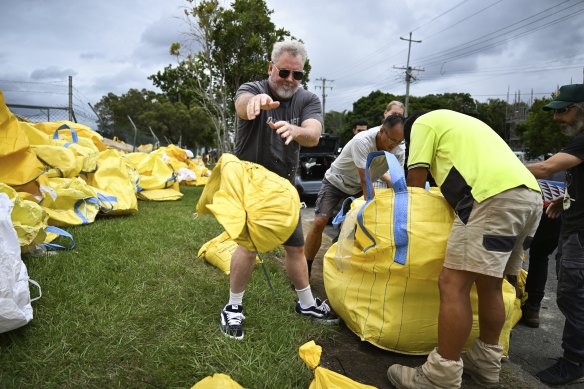 Brisbane residents have started preparing for Tropical Cyclone Alfred.