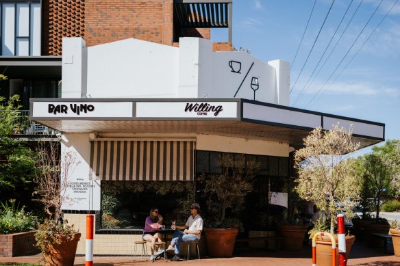 Willing Coffee at Mt Lawley, which shares space with Bar Vino.