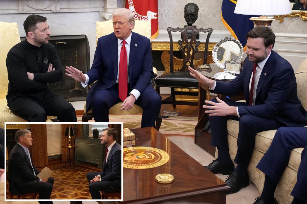 Vice President JD Vance reveals where things ‘broke apart’ during Trump-Zelensky blowup at the White House