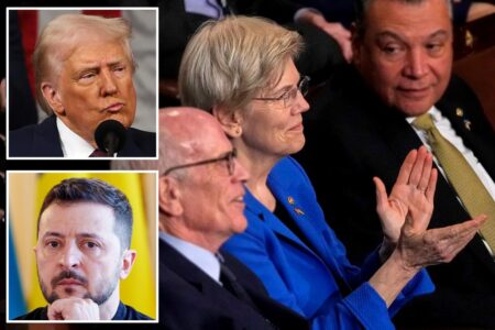 Trump taunts Elizabeth Warren over Ukraine stance during speech: ‘Pocahontas says yes’