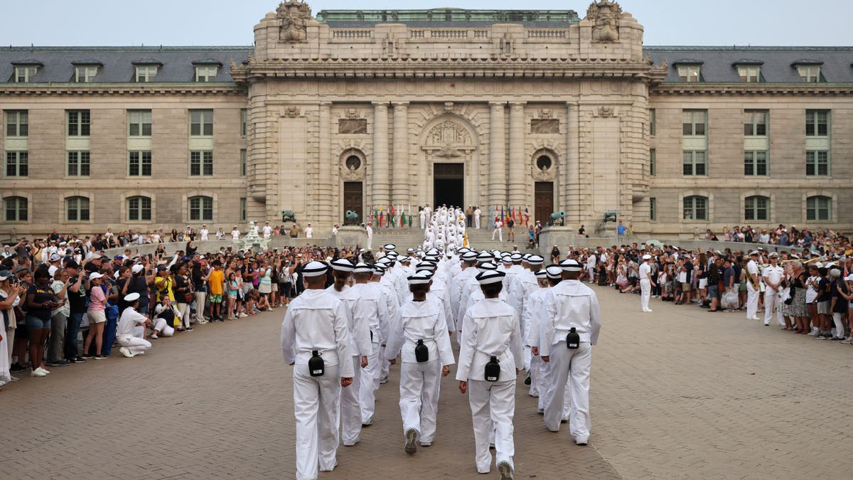 Ceremony at the U.S. Naval Academy