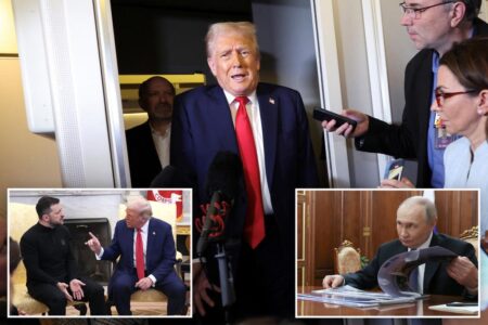 Trump accuses Zelensky of trying to ‘back out’ of minerals deal