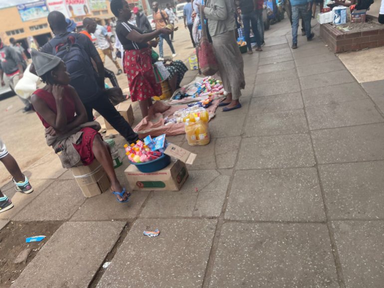 Zimbabwe street vendors