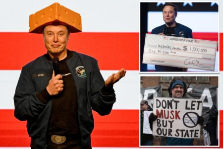 Elon Musk hands out $1 million checks to voters after Wisconsin Supreme Court declined to intervene