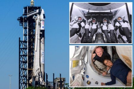 SpaceX launches new crew to ISS to finally relieve NASA’s 2 stuck astronauts