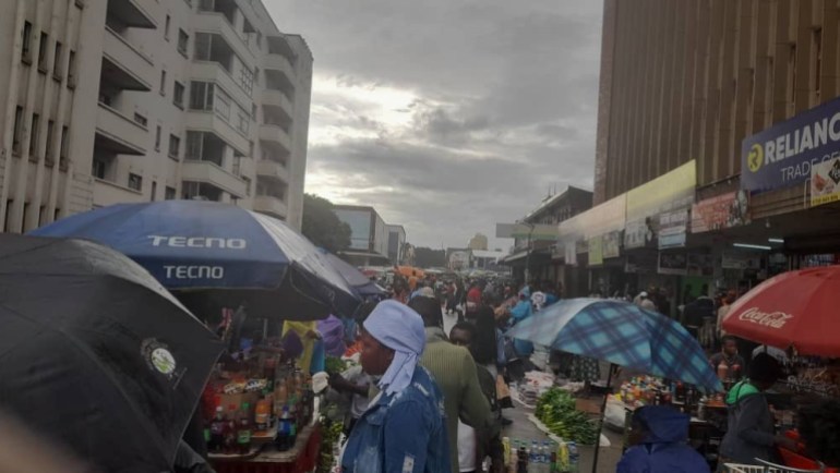 Zimbabwe street vendors