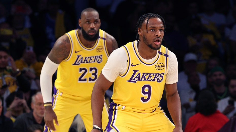 Bronny James explains what fuels him throughout tumultuous rookie season: 'People think I'm a f—ing robot'