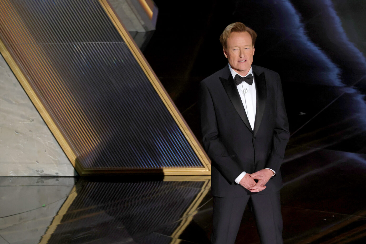 Conan O’Brien Roasts Karla Sofía Gascón at Oscars