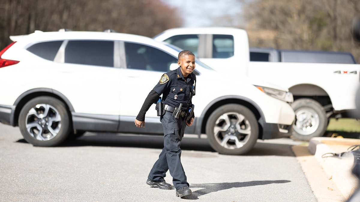 DJ Daniel at the James J. Rowley Training Center in Beltsville, Maryland