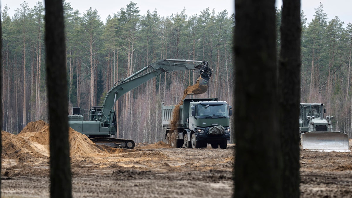 military equipment in Pabradė