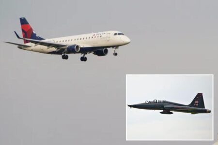 Delta plane, Air Force jet nearly crash in ‘loss of separation’ during Arlington National Cemetery flyover
