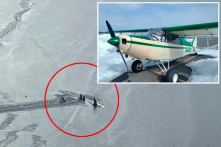 Pilot and 2 girls miraculously survive plane crash by clinging to wing in freezing Alaska lake for 12 hours