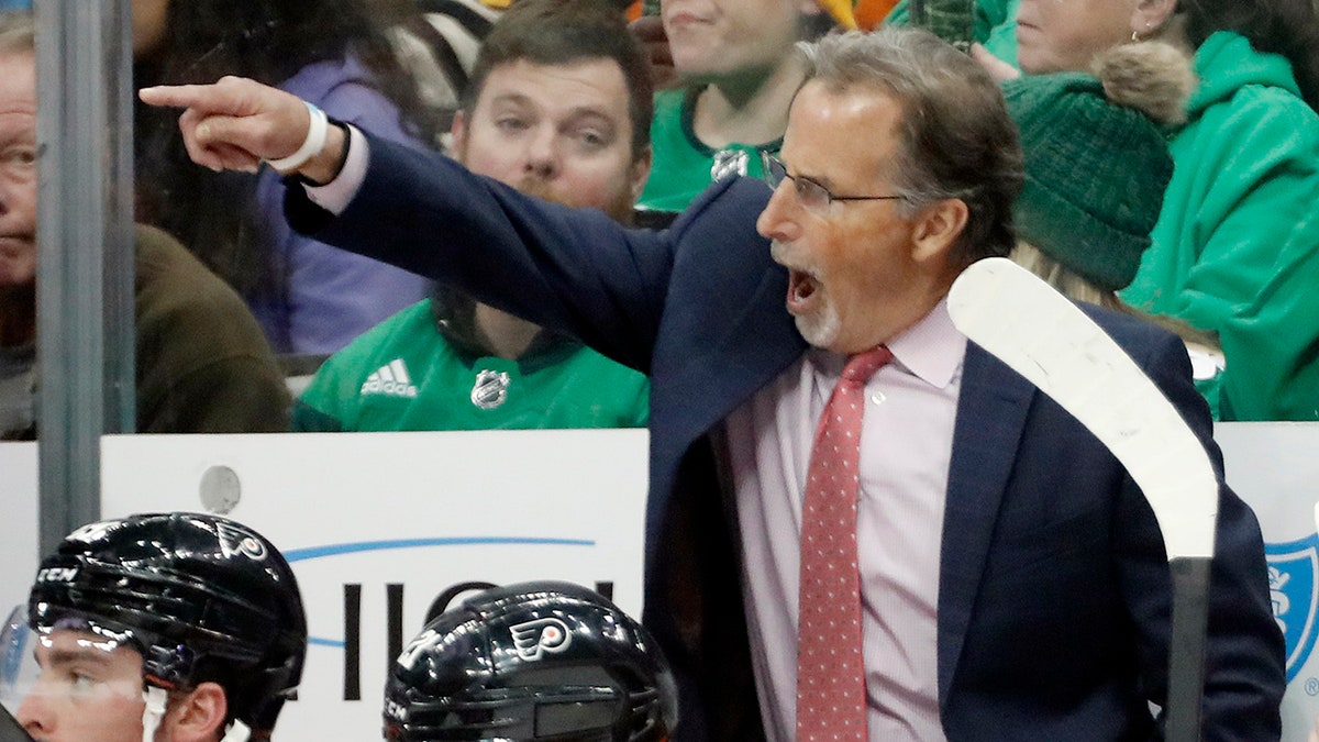 John Tortorella shouts