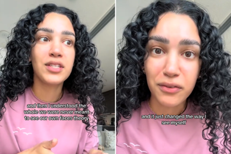 Woman Has Realization With Viral ‘Never Meant To See Our Faces’ Theory