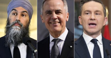 Carney, Poilievre focus on trades and red tape as Singh tackles health care