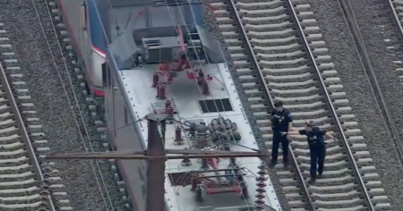 Amtrak Train Strikes and Kills a Person in Pennsylvania