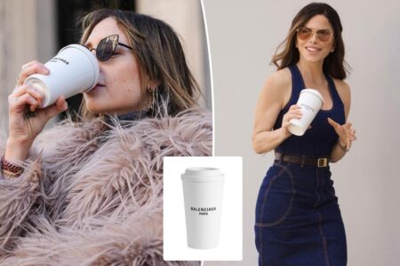 Lauren Sanchez’s $5.7K Balenciaga coffee-cup clutch blasted by budget fashionistas: ‘Too much money and zero taste’