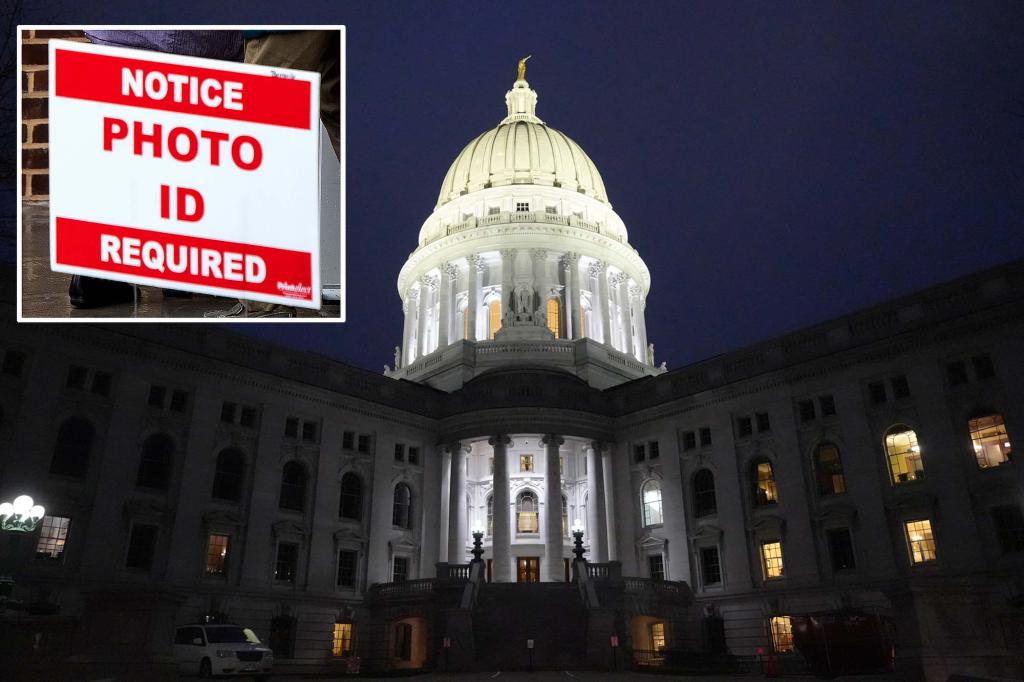 Wisconsin adds voter ID requirement to state Constitution with ballot measure getting overwhelming support