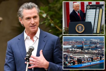 Gavin Newsom tells countries California ‘here and ready to talk’ after Trump tariffs