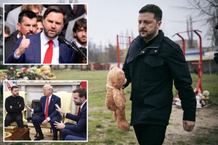 JD Vance hits back at Zelensky for ‘absurd’ claims he was ‘somehow justifying’ Putin’s actions