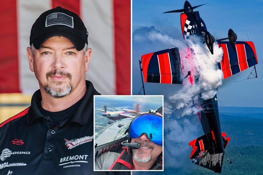 Award-winning stunt pilot Rob Holland killed in plane crash just days before his air show performance