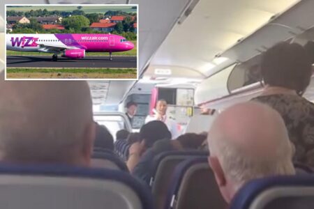 Police ground flight after staff wrongly accused passengers of stealing security guard’s phone