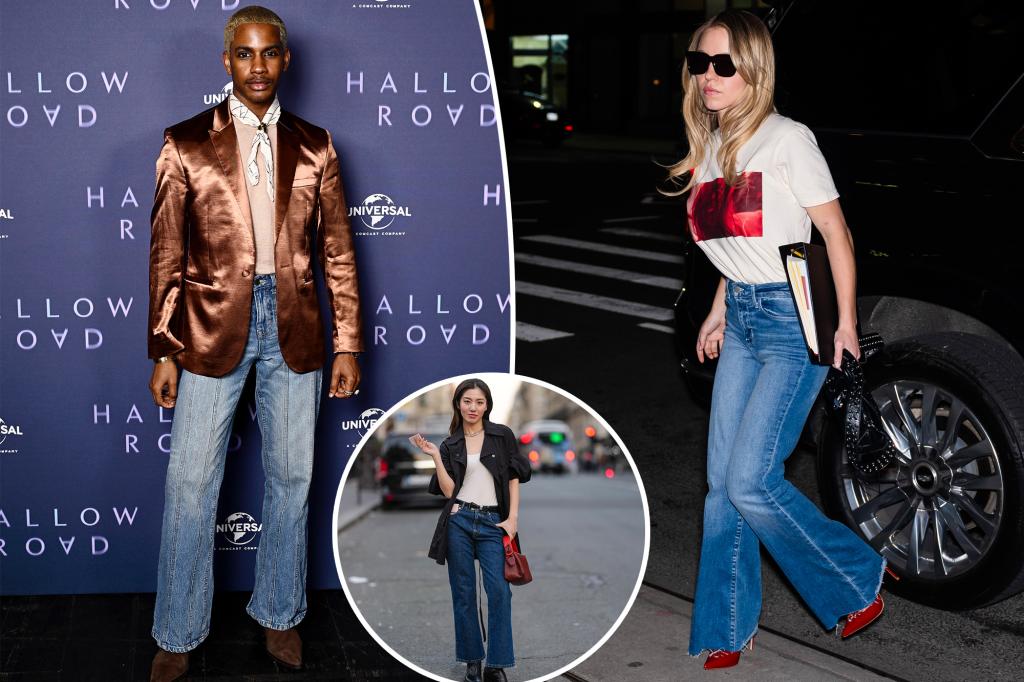 If you want to wear bootcut jeans, the ‘toothpick rule’ hack is the way to do it right