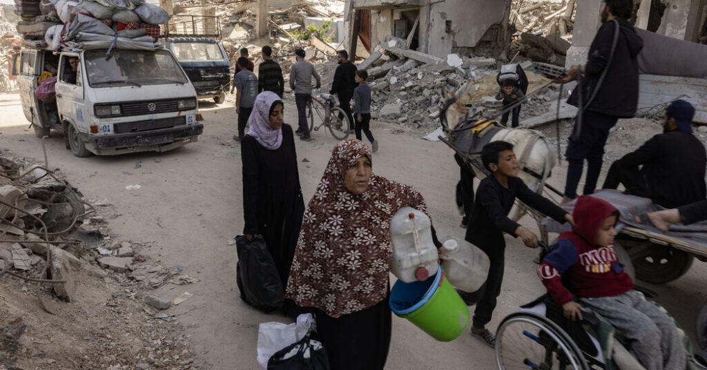 Stay or Go? Israel’s Evacuation Orders Leave Gazans Facing an Excruciating Choice.