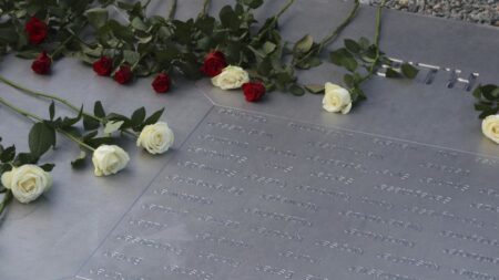 Ceremony commemorates 80th anniversary of Buchenwald camp liberation