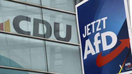 Merz AfD ties with the CDU/CSU for the first time in poll