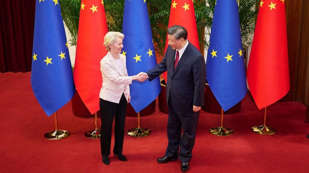 EU won't decouple from China to reach a trade deal with Trump