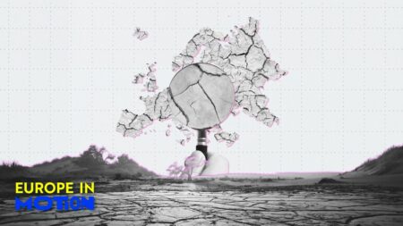 Which European countries are draining their freshwater resources?