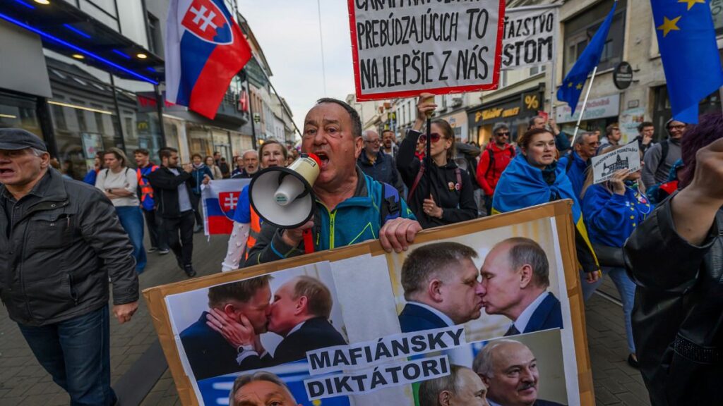Slovaks rally against legislation they say is harmful to NGOs
