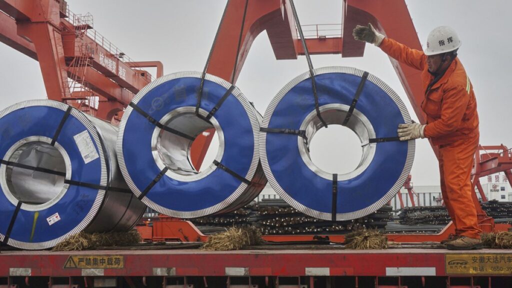 EU watching for Chinese steel and electronics imports amid trade war