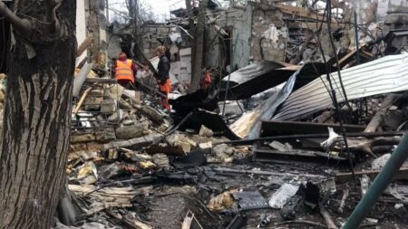 Russia strikes Ukrainian city of Odesa, hours after NATO chief visit