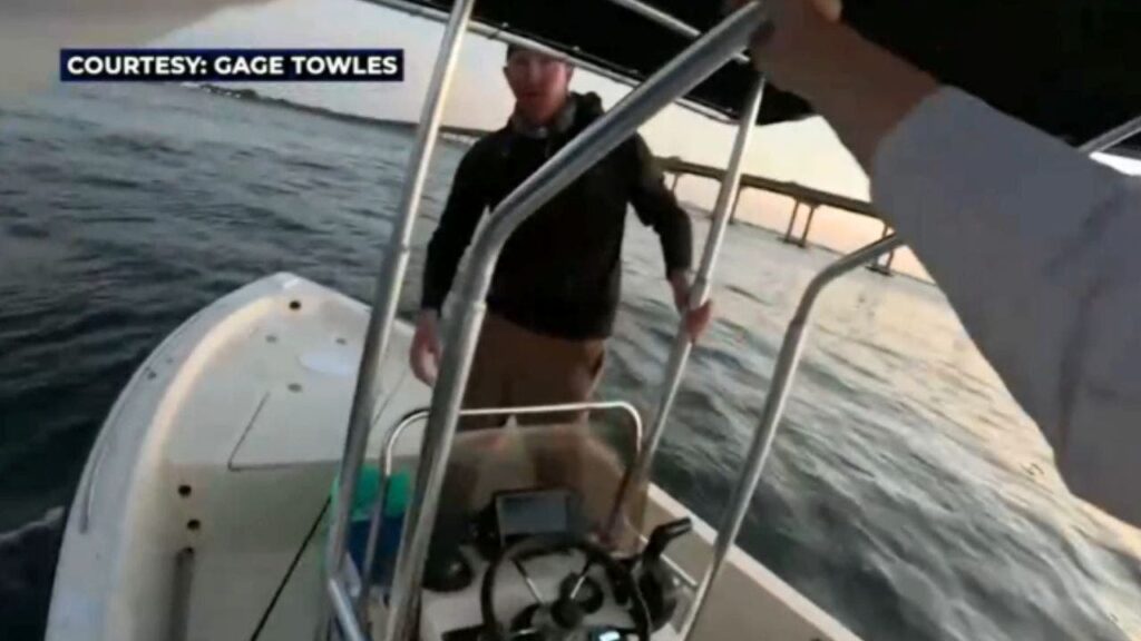 Furious charter captain boards boat to berate young fisherman in viral video
