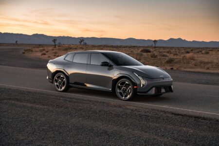 Oops, All Angles! 2026 Kia EV4 Arrives at New York Auto Show