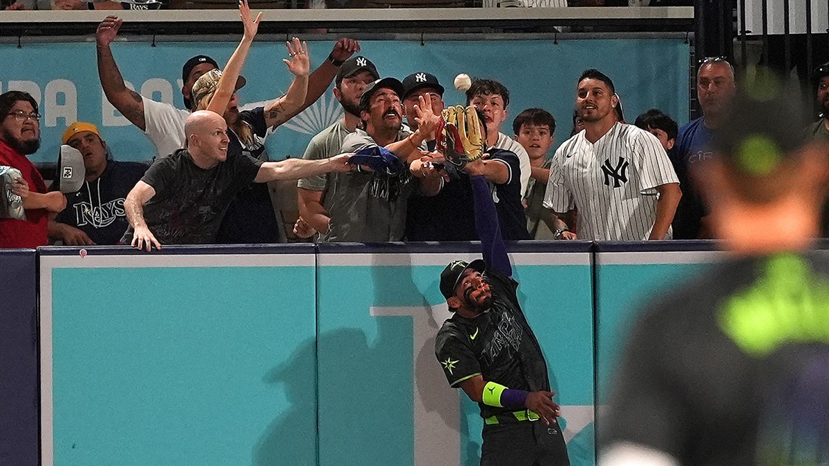 Jose Caballero robbing home run