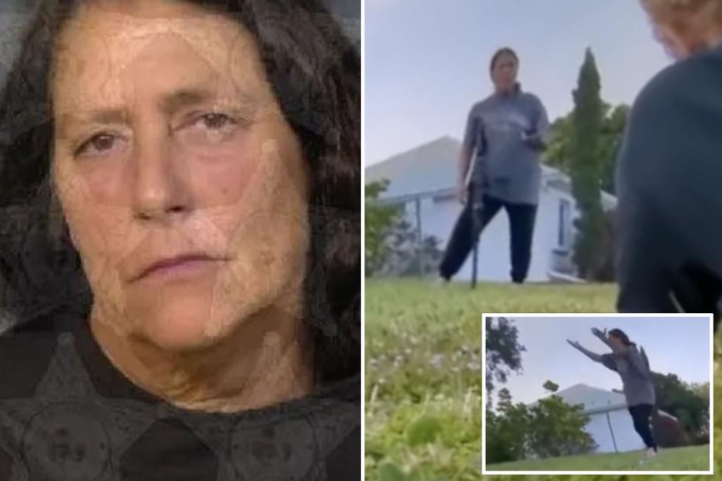 Maniac Florida woman allegedly held two teens at gunpoint, threatened to ‘blow their heads off’ for fishing near her yard