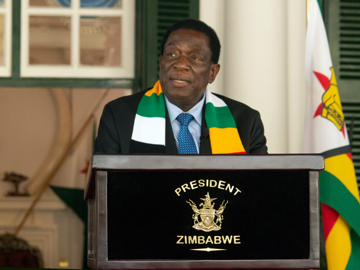 Why is Zimbabwe’s President Mnangagwa facing pressure to resign?