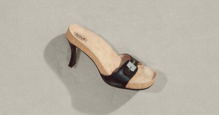 Balenciaga and Dr. Scholl’s Launch an Ultra-Luxe $575-Plus Orthopedic Shoe Collab
