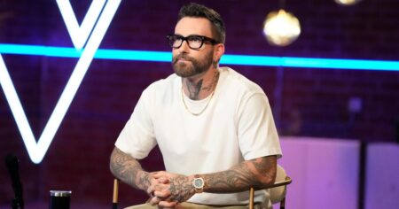 ‘The Voice’ Coach Adam Levine Jokes He’s Ready to ‘Quit’ After ‘Tough’ Knockout Performance