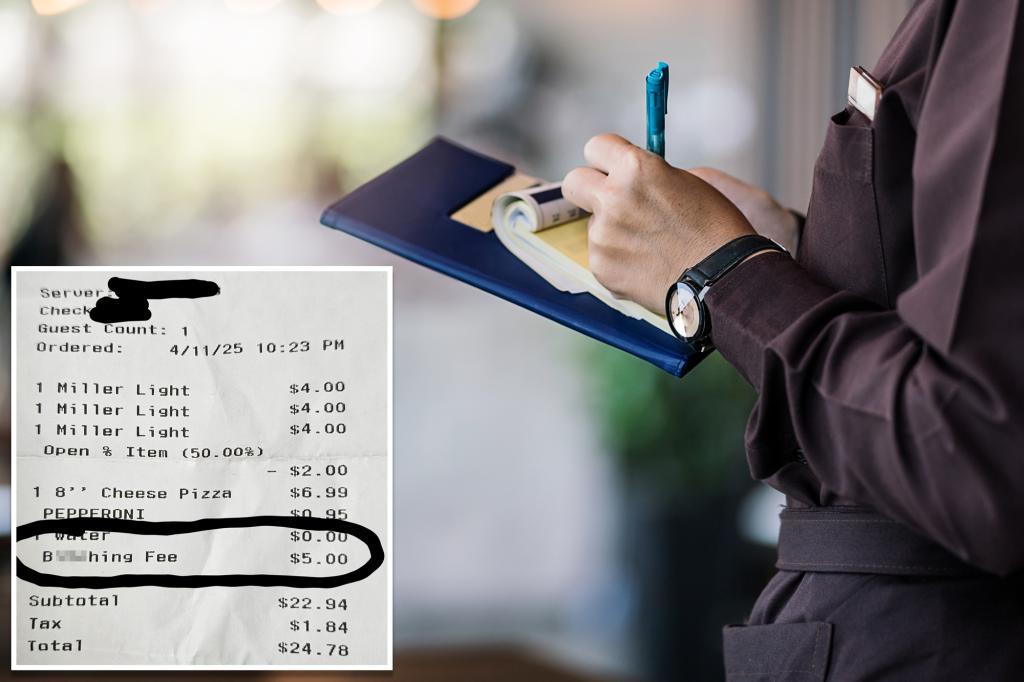 Grate disappointment: My local pizzeria charged me a ‘bitching fee’ after I spoke up about an incorrect order